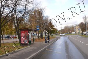 Реклама на остановках в районе Ярославский